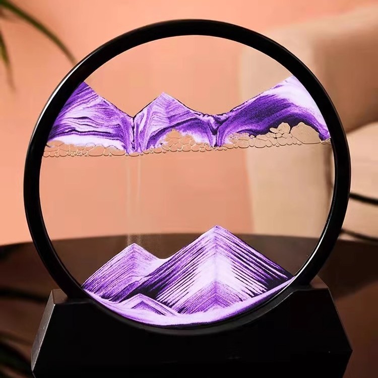 Cadre noir Violet