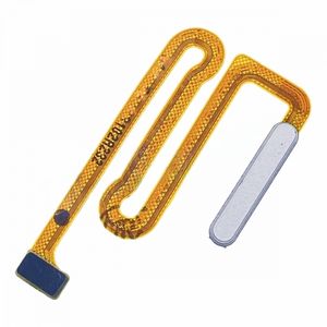 Cable flexible del botón de encendido con lector de huellas dactilares para Samsung Galaxy A14 5G A146B Plata - Product Image 1