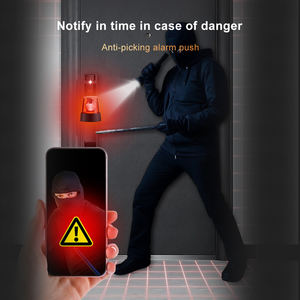 Высококачественный умный замок HONGTU F3Max с прецизионной гравировкой на ЧПУ, биометрическим распознаванием вен ладони, распознаванием лица, отпечатком пальца и кодовым замком. - Product Image 6