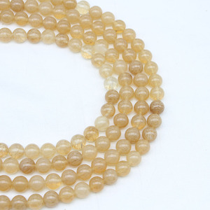 Perles rondes en pierre de pastèque naturelle pour la fabrication de bracelets, 8mm, vente en gros, accessoires de bricolage - Product Image 1