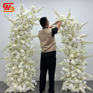 SMOOTH Ensemble de Décoration Florale en Soie Artificielle pour Arche de Scène de Mariage, Idéal pour Mariages, Fête des Mères et Noël - Product Image 3