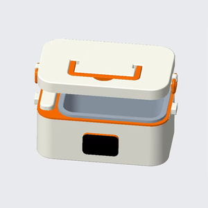 Mskwee 1.6L 20000mah 60W portatile da viaggio Lunch Box ricarica USB scaldabagno cibo scatola pranzo elettrico per camionista - Product Image 5