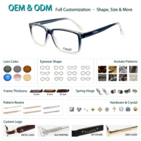 Montura de Gafas Ópticas Tr90 Unisex, Montura de Gafas Nueva para Hombre, Duradera, Ultraligera, Venta al Por Mayor de Fábrica, Gafas para Computadora