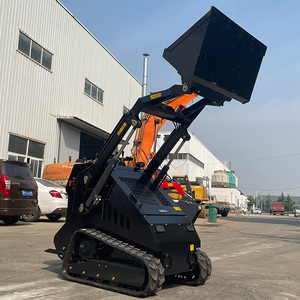 Mini-chargeuse compacte T800 de haute qualité, la <span class=keywords><strong>moins</strong></span> chère, avec moteur à essence, à vendre, pour travaux agricoles et de construction - Product Image 5
