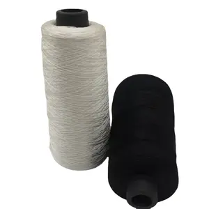 120D Polyester Huge Spool Embroidery thread 300D 100% Polyester Sewing thread bright twist fringe for curtain tassel thread