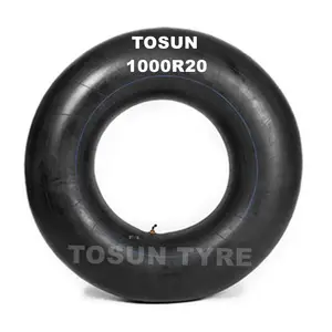 High quality heavy duty 1000-20 10.00-20 10.00r20 1000r20 truck tire shandong inner tube with TR15,TR78A,TR179A,V3045 valve