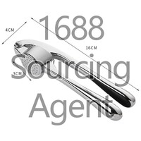 Ensemble de presse-ail de qualité supérieure pour la cuisine, antirouille, compatible lave-vaisselle, hachoir à ail professionnel, outil facile à utiliser pour peler l'ail