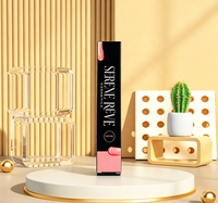 Boîtes personnalisées imprimées pour produits à lèvres avec impression artistique portrait et logo de marque pour emballage cosmétique de gloss et d'huile à lèvres OEM ODM
