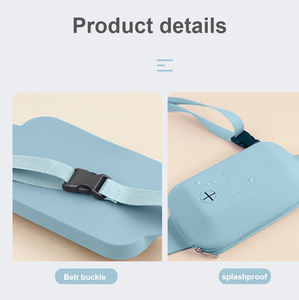 Vente en gros de sacs banane étanche pour chien, stockage des aliments, sachets en silicone, <span class=keywords><strong>ceinture</strong></span> d'entraînement pour animaux de compagnie pour la course à pied, la randonnée, sacs de taille portables pour le sport - Product Image 3