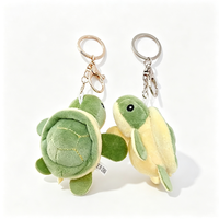 Porte-clés en peluche super doux en coton PP, jouets animaux en peluche pour machine à griffes, certifiés CE, vente chaude en usine