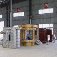 Système de coffrage modulaire en aluminium haute précision pour béton, prix fabricant, pour projets de villas préfabriquées standardisées