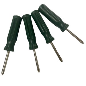 Jeu de tournevis Phillips miniatures verts, 45 pièces, en acier nickelé, outils de réparation DIY - Product Image 4