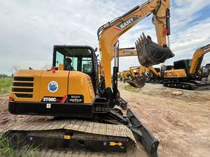 SY60รถขุดขนาดเล็ก SY60C มือสองพร้อมเครื่องยนต์ดั้งเดิมในประสิทธิภาพที่ดี - Product Image 2