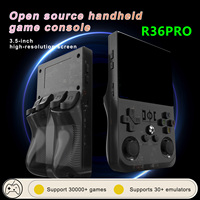 Console De Jeu De Poche Rétro R36s Pro Konsole Console De Jeux avec Étui Console De Juegos De Mano