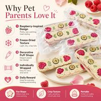 Paitei Friandises Naturelles Sans Gluten pour Chiens et Chats, Nutritives, Faibles en Calories, Croustillantes, Vente en Gros, OEM, Marque Privée, Lyophilisées