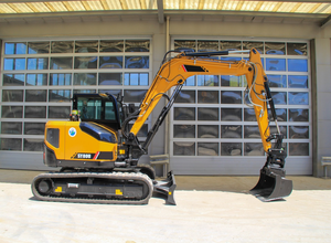 Meilleure vente 8800kg pelle sur chenilles SY80U avec godet de 0,28 m ³ pour le creusement de tranchées et les travaux utilitaires - Product Image 2