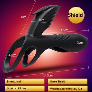 Nuevo Anillo Vibrador de Silicona para Pene, Estilo Rosa, Anillo Sexual para Retrasar la Eyaculación en Hombres - Product Image 4