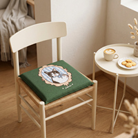 Housse de coussin de chaise moderne en jacquard, coussin de siège doux pour salle à manger, bureau, décoration intérieure, mobilier, vente en gros OEM