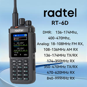 Radtel RT-6D PRO Dual Band DMR Walkie Talkie GPS/APRS 500K Contacts Dual Time Slot Tier 1 + 2 Ham pour <span class=keywords><strong>Radio</strong></span> 10km Portée 4G - Product Image 2