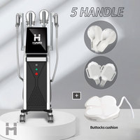 Stimulateur musculaire professionnel pour perdre du poids, 4 poignées, 13 Tesla, EMS, amincissement du corps, EMS RF, machine de sculpture des graisses