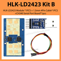 Module de capteur radar à ondes millimétriques Hilink HLK-LD2423 24G à haute précision avec reconnaissance multi-cibles et détection stationnaire prolongée