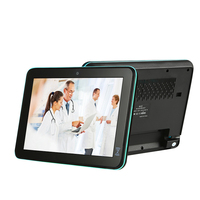 Sunworld RK3128 haut de gamme 2.0M caméra frontale personnalisation écran tactile Linux plastique 1280*800 10.1 "tablette de salle de réunion