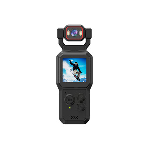 Cámara de Bolsillo QZT 4K Personalizada con Lente Giratoria, Mini Cámara de Acción para Vlogging, Viajes y Deportes - Product Image 1