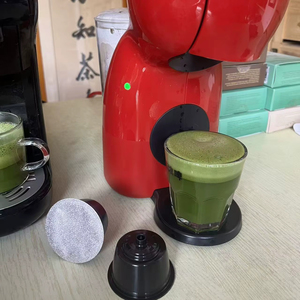 Capsules de Matcha Amincissantes Saveur Noix de Coco, Vanille, Caramel, <span class=keywords><strong>Dolce</strong></span> <span class=keywords><strong>Gusto</strong></span>, Bouteille de Capsules de Matcha, Boisson en Capsules de Matcha, Dosettes de Matcha - Product Image 1