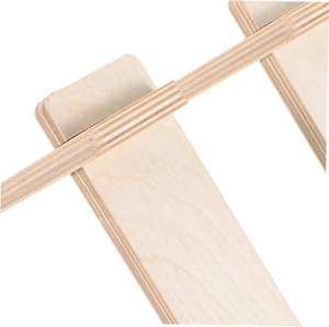 Support de vélo vertical en bois durable pour garage, support de scooter portable, support de stationnement - Product Image 4