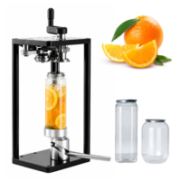 Équipement de scellage de canettes semi-automatique commercial, scelleuse de canettes écologique pour boissons, bouteilles et bocaux à ouverture facile