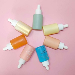 Beautiful 1oz Matt Sage Green Flat Shoulder Glass Serum Dropper Bottles 20ml 30ml 40ml 50ml 60ml 80ml 100ml - Product Image 2