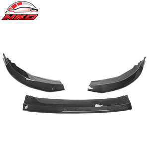 เหมาะสำหรับ Honda Accord รุ่นที่ 11 ปี 23-25 V2 สไตล์ลิ้นกันชนหน้าลายคาร์บอนไฟเบอร์ 3 ชิ้น อะไหล่รถยนต์ อุปกรณ์ตกแต่งรถยนต์ - Product Image 5