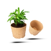 Pots à semis écologiques biodégradables en pulpe de papier, plateaux de démarrage pour pépinière, pour l'agriculture, moulage de pulpe pressée à l'humide