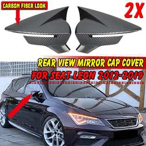 Nuevo Juego de 2 Cubiertas para Espejos Retrovisores Laterales para SEAT LEON Mk3 5F ST FR Cupra 2012-2019 - Product Image 1