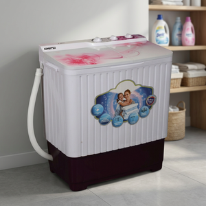 Nouvelle Laveuse-Sécheuse Électrique Semi-Automatique Tout-en-un WM7200 à Chargement par le Haut, Double Bac en Acier Inoxydable, Capacité >7kg, Usage Domestique - Product Image 3
