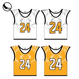 Maillots de lacrosse personnalisés par sublimation BETHERIVAL pour l'université, uniformes 100% polyester à séchage rapide, col en V - Product Image 6