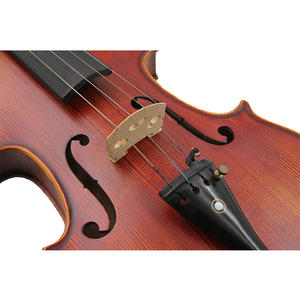Violín Yashi <span class=keywords><strong>Barroco</strong></span> Flameado Hecho a Mano de Alta Calidad con Tapa de Abeto y Fondo/Laterales de Arce para Venta al por Mayor - Product Image 5