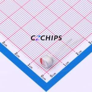 Condensateur solide HG1V106M0605PC, composant traversant (THT), D6.3xL5.5mm 10uF 20% 35V 2.5mm - Product Image 1