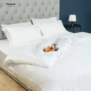 Permanece Fresco Por Mais Tempo Consolador Conjunto de Cama Tencel Tencel Conjuntos de Cama Consolador