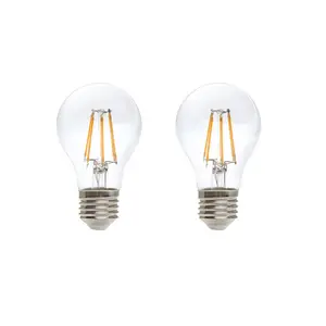 A60 Edison küresel cam E27 9W 10W 12W dekorasyon ışıklandırma ampul klasik LED Filament lamba