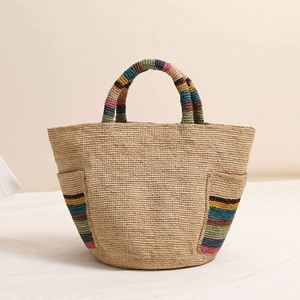 Summer New Women's Handmade Straw Woven Bag for Seaside Holidays - Product Image 6