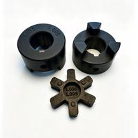 Accouplement flexible en L en fonte, accouplement d'arbre, accouplement à mâchoires, fabrication directe usine, OEM ODM, diamètre de trou personnalisé