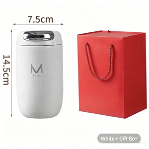 Egg Shaped Stainless Steel Tumbler Vacuum Insulated Coffee Thermos Custom Logo Reusable Travel <b>Cup</b> - Product Image 6