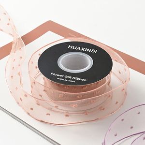Ruban à nœuds DIY pour la Saint-Valentin, la fête des mères, les anniversaires, les mariages, en coton à pois durable et magnifique, pour emballer les gâteaux et les cadeaux - Product Image 4