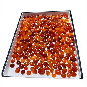 Cuentas de Coral Rojo Natural 100% Auténtico en Forma de Arroz, Certificadas por Terceros, Venta al Por Mayor, Calidad Super Fina, Hechas a Mano - Product Image 1