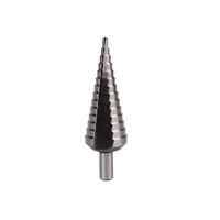 Foret étagé en acier HSS pour outils métalliques, foret central pour le perçage de quincaillerie, 4 pièces
