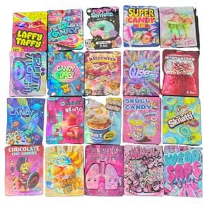 Offres Spéciales en stock des milliers de styles de sacs d'emballage comestibles sacs refermables en mylar 7g 28g 3.5g emballage comestible odeur - Product Image 1