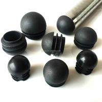 Embouts de tube en plastique noir carrés, inserts de tube, bouchons, 19/22/25/32 mm, résistants aux produits chimiques, résistants à la corrosion, soudage