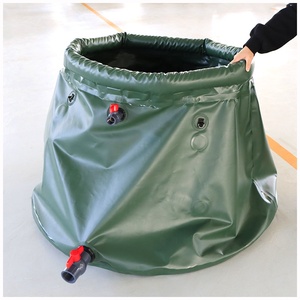 Tanque de almacenamiento de agua de lluvia Flexible, autosoporte de lona de PVC, depósito de recolección de lluvia - Product Image 5