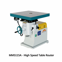 Routeur de table haute vitesse MAMIMAC MM5115A / Fraiseuse verticale pour bois, puissance 3kW, diamètre de broche 12,7 mm, haute précision pour